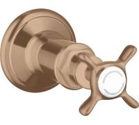 Válvula de cierre enrasada hansgrohe AXOR Montreux, 16871310, Color: Oro rojo cepillado