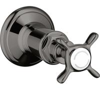 Válvula de cierre enrasada hansgrohe AXOR Montreux, 16871330, Color: Cromo negro pulido