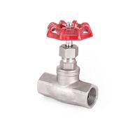 Válvula de cierre hembra BSPT de acero inoxidable 304, DN15-50, 1/2", 3/4", 1", 1-1/4", 1-1/2", 2"(1")