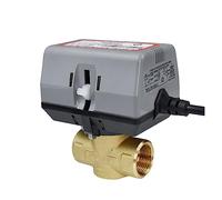 Válvula de cierre motorizada latón AC220V 2 vías, 1/2 '', 3/4'', 1'', con válvula globo eléctrica bobina ventilador VC6013(0.75 Inch)