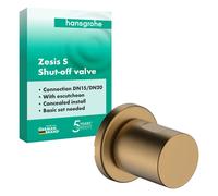 Válvula de cierre oculto Zesis S de hansgrohe, 74997140, Color: Bronce cepillado