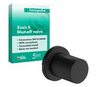 Válvula de cierre oculto Zesis S de hansgrohe, 74997670, Color: negro mate