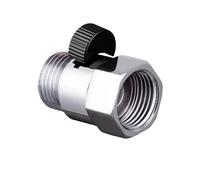 Válvula de cierre rápido de latón G1/2" for cabezal de ducha, reductor de caudal manual de ahorro de agua. Para cabezal de ducha, cuarto de baño(Color 3)