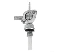 Válvula de combustible de encendido/apagado de repuesto para generadores, hecha de acero inoxidable con tamaño de entrada M10x1 25 (izquierda)