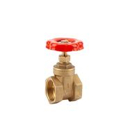 Válvula de compuerta de manga GARDENA con rosca interna: perno de compuerta con rosca interna en ambos lados, rosca de 33,3 mm (G 1 "), presión de trabajo de 12 bar (7341-20)