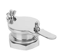 Válvula de compuerta de miel inoxidable, controlador de flujos de miel con rosca de junta de paso M45x2,0 mm Extractor de tanque de abeja de calibre de 3,8 cm/1,5 pulgadas para
