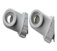 Válvula de compuerta de PVC de 20/25/32/40/50/63mm, irrigación de jardín, acuario, Control de flujo de precisión, válvula de interruptor de rueda manual(1pc white,Inner Dia 32mm(DN25))