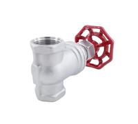 Válvula de compuerta roscada acero inoxidable DN40, rosca hembra BSP 1-1/2", tubería agua(SS304)