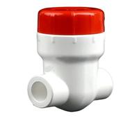 Válvula de compuerta UPVC de 20/25/32/40/50/63mm, accesorios for riego de jardín, acuario, Control de flujo de precisión, válvula de esclusa de PVC(Red,Inner Dia 50mm(DN40))