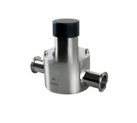 Válvula de contrapresión abrazadera sanitaria