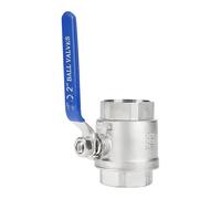 Válvula de control, 2-Inch Female Ball Valve 304 Stainless Steel Easy To Operate: Simply Rotate The Handle 90 Degrees For Quick Opening/Closing