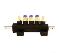 Válvula de control de aire de cinco vías para máquinas de reparación de neumáticos hechas de materiales