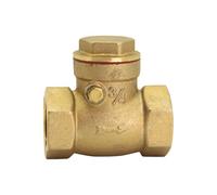 Válvula de control de aire-Flotación sin retorno | Válvula de oscilación de latón interno de rosca, equipo de piezas de plomería, preventor de flujo de fondo para hogar, negocio, línea de agua,