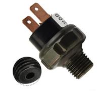 Válvula de control de compresor de aire 1/8 NPT interruptor de presión 90-120 PSI regulación precisa para sistema de entrenamiento de cuerno 12 V (70-100 PSI)