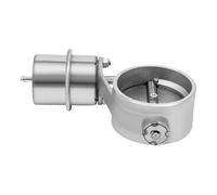Válvula de control de escape,Conjunto de válvula de control de 2,5" con corte cerrado de actuador de vacío W/a distancia,Para manguera en D de 63 mm accesorio vehículo (cerrar)