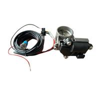 Válvula De Control De Escape Eléctrica Unidad De Válvula Eléctrica Con Botón 2/2.36/2.5/3.0inch Cola Tubo Escape(2.5 with switch)