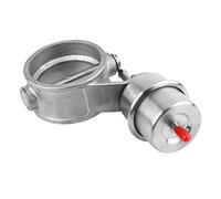Válvula de control de escape, válvula de control de escape de coche universal de 2,5 "para accesorio de vehículo de tubería D de 63 mm(Normalmente cerrado)