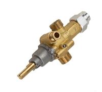 Válvula de control de gas de cobre resistente al calor resistente a la | Función ignífuga, interrumpe el gas en caso de falla, aumenta la seguridad, apto para chimenea y barbacoa