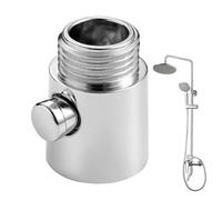 Válvula de control de presión de agua: regulador de válvula de ducha de 1/2 pulgada, interruptor de control de latón, accesorio de repuesto portátil | limitador de flujo ajustable para lavar el