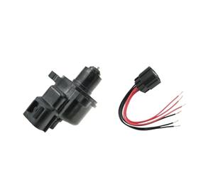 Válvula de control de ralentí IAC compatible con Mitsubishi MD628166, MD628168, MD628318, 1450A069, 1450A132, MD628119, MD628174, 1450A065 regulador aire ralentí(Valve and plug)