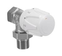 Válvula de Control de Temperatura Radiador 1/2 Pulgada Cobre | Ángulo Recto o Recto, Protección Anticongelante, Uso en Radiadores de Agua Caliente y Tuberías
