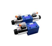 Válvula de control direccional hidráulica for excavadora accionada por solenoide 4WE10E, 4WE10H, 4WE10J y 4WE10F, 4WE10G61/AG/CG24N9Z5L 4WE10U/L