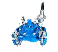 Válvula de control hidráulica de flujo 200X for agua, válvula reductora de presión de aplicación general de potencia manual(2 IN_HIGH PRESSURE)