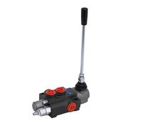 Válvula de control hidráulica serie G 3625PSI, P40 Válvulas de control direccionales de 3 posiciones con 1 carrete, tractores, cargadores, tanques, válvula de control de velocidad ajustable, 10 GPM