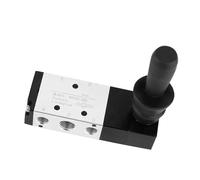 Válvula de control manual de aire - Válvula neumática con tamaño compacto y buen rendimiento de sellado - ideal para ajustar los parámetros medios (4h230-08)