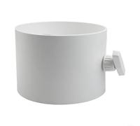 Válvula de control manual de volumen de aire de plástico con mango ajustable de 90 grados, adecuada para control de flujo de aire y funciones de válvula de retención en sistemas de ventilación (200 mm