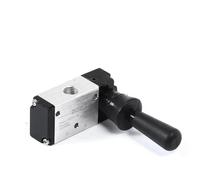 Válvula de control neumática 4H210-08/4H310-10/4H410-15 manual aire 2 posiciones y 5 puertos accionada por palanca 5/2 vías(4H310-10,8mm connectors)