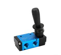 Válvula de control neumática manual con palanca manual para control de flujo de fluidos en equipos textiles, mecánicos y de procesamiento de alimentos (3H210-08)