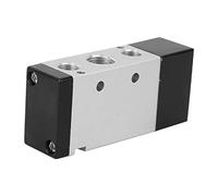 Válvula de control neumático de aluminio OY de 5 vías de 2 posiciones para mayor e igualdad (4A210-08 G1/4")