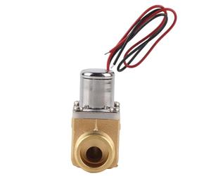 Válvula de Corte Eléctrica de 5V, Válvula de Solenoide de Latón para Agua, Electroválvula de Pulso para Limpiadores por Inducción, Riego de Jardines y Ahorro de Agua