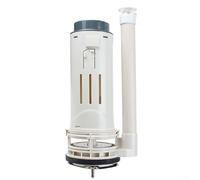 Válvula de descarga de inodoro, doble descarga de 3 pulgadas, válvula de drenaje de calibre grande, botón de tanque de ahorro de agua, accesorio de cisterna (27,5 cm)