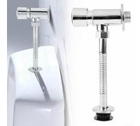 Válvula de descarga de urinario, presión manual DN15, función de retardo de cierre automático, durabilidad de aleación cromada, instalación para oficina de hotel