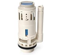 Válvula de descarga doble de inodoro de 3 pulgadas para inodoros de dos piezas compatible con Project Source/Glacier Bay, kits de reparación de válvula antifugas de altura ajustable, piezas de
