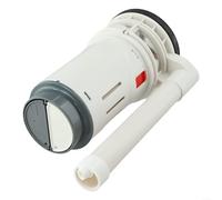 Válvula de descarga doble para inodoro con funcionamiento confiable, múltiples ciclos de descarga utilizando combinación de materiales resistentes (21 cm)