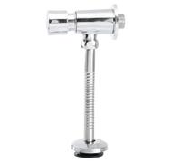 Válvula de Descarga Manual y Ahorro de Agua para Urinario Retardo | Cobre, Empuje Manual, Estilo Moderno, Color Plata, Instalación Oculta, Uso Sanitario