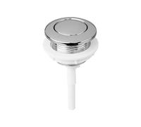 Válvula de descarga para urinario de pared Válvula de descarga redonda universal for inodoro con botón pulsador, piezas baño