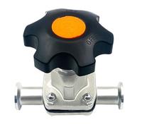 Válvula de diafragma de vacío de acero inoxidable 304 KF16 KF25 KF40 KF50(KF-40 (Flange 55mm))