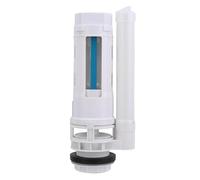 Válvula de Doble Descarga, 9.8 "Kit de Reparación del Tanque de Reemplazo de Válvula de Drenaje de Doble Descarga de Rubor, Diae de Drenaje Dia 2.5-2.9"