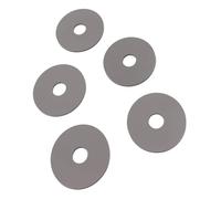 Válvula de doble descarga Roca for inodoro D1D/D2D, repuesto AH0007100R, arandela de diafragma, junta de goma, paquete de 5