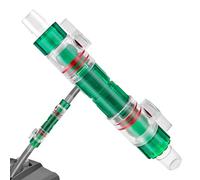 Válvula de doble grifo para acuario - Conector rápido para tubo de