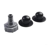 Válvula de drenaje de pieza de repuesto para adaptador de manguera de piscina 32 mm modelo P6H1419 diseñada para la gestión del agua de la piscina (A)