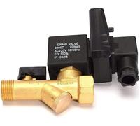 Válvula de drenaje electrónica automática DN15 de 1/2 pulgada - Electroválvula de 24 V/110 V/220 V/380 V for sistemas de gas comprimido(Type 1 Ac 380v)