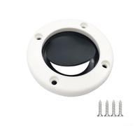 Válvula de drenaje, espacio entre agujeros de 47 mm, piezas de repuesto de aleta de salida de drenaje, kit de cabina autodrenante, resiste los rayos UV y el spray de sal, para barco de pesca de yate