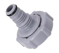 Válvula de drenaje P6H1419 para piscina, grifo de vaciado con conexión de manguera, repuesto para accesorios de piscina, gris, 1 unidad