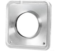 Válvula de drenaje para aguas grises, 50 mm, 63 mm, 75 mm, de plástico ABS, para remolques, accesorios de camping, con brida de soldadura y manejo de cuerda de tracción (75 mm)