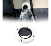 Válvula de drenaje para barco, kit de válvula de drenaje para yates de descarga de aguas residuales autodrenante para salidas de drenaje de 47 mm de distancia entre agujeros (1 unidad)